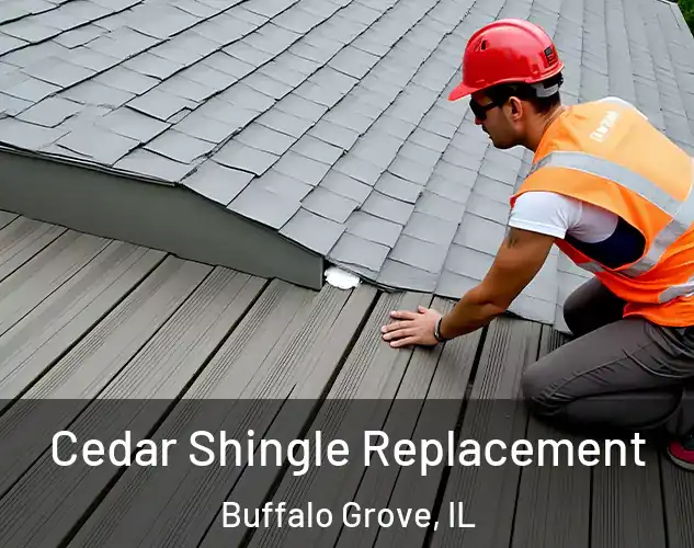  Cedar Shingle Replacement Buffalo Grove, IL