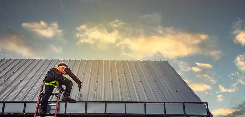Commercial Built-Up Roof Installation in Buffalo Grove
