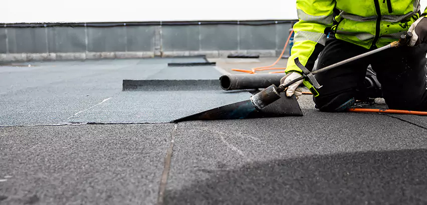 Residential Flat Roof Repair in Buffalo Grove
