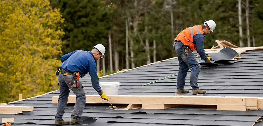 Garage Felt Roof Replacement in Buffalo Grove