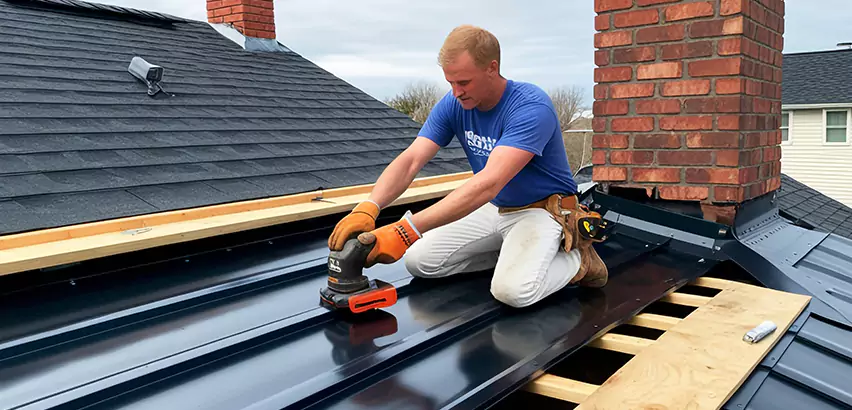 Metal Barn Roof Replacement in Buffalo Grove