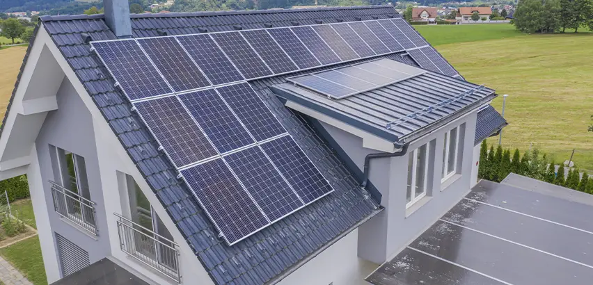 Residential Solar Roof Installation in Buffalo Grove
