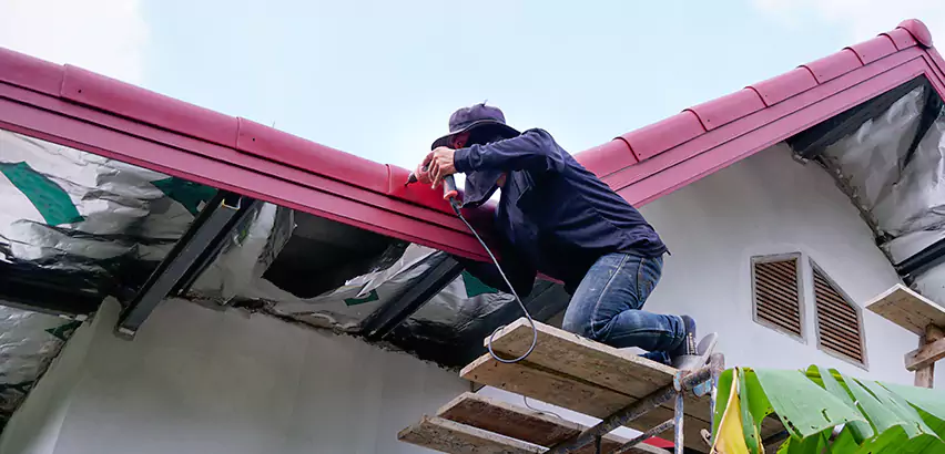 Residential Wind Damage Roof Repair in Buffalo Grove