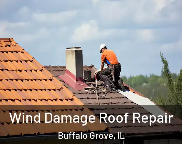  Wind Damage Roof Repair Buffalo Grove, IL
